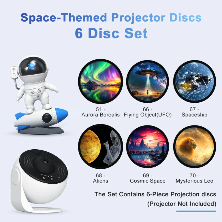 Set of 6 More Disc Projections (compatible with 1.0 version)