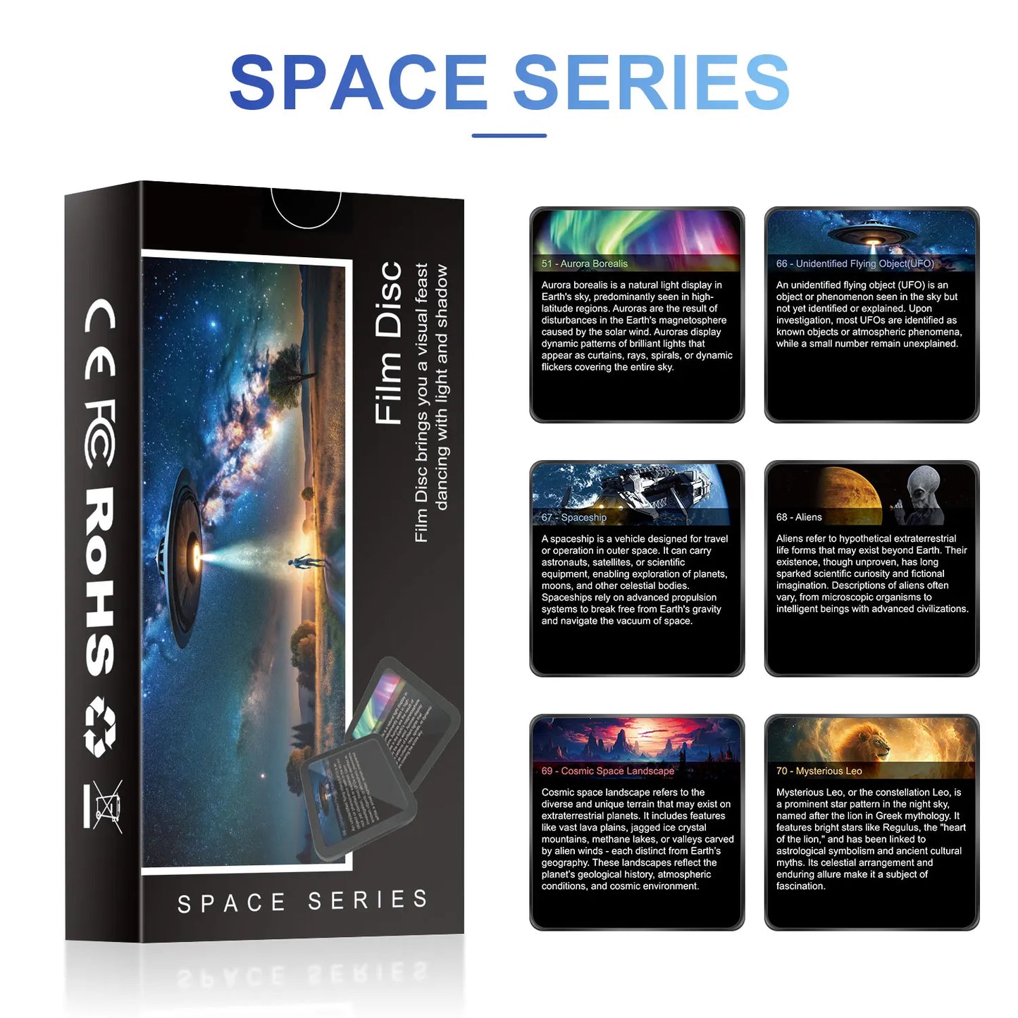 Set of 6 More Disc Projections (compatible with 1.0 version)